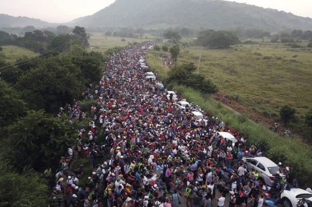Μεξικό: Περισσότεροι από 1.500 μετανάστες του καραβανιού έφθασαν στα αμερικανικά σύνορα
