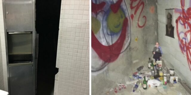 Κάποιος έφτιαξε μίνι “ναό” του Ντάνι Ντε Βίτο σε κρύπτη μέσα σε τουαλέτα