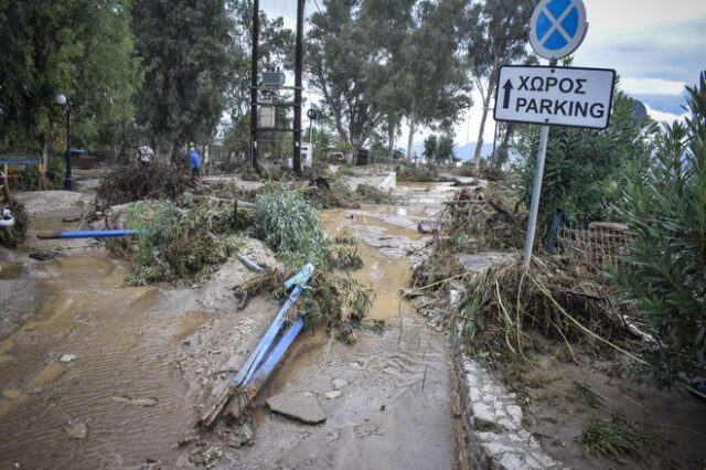 Επέλαση της κακοκαιρίας “Πηνελόπη”: Πλημμύρες, κατολισθήσεις, αποκομμένα χωριά
