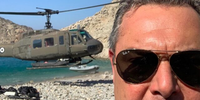 Ο Καμμένος πήγε βόλτα με ελικόπτερο του στρατού – “Ντροπή” λέει η ΝΔ