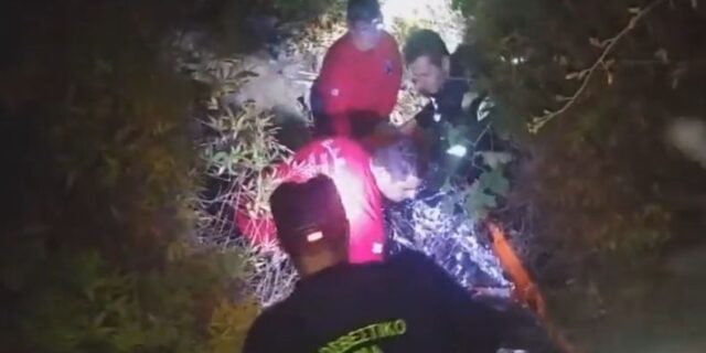 Κρήτη: Καρέ-καρέ η επιχείρηση διάσωσης 25χρονης στο φαράγγι του Ρίχτη