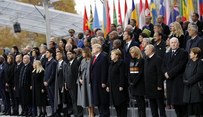 Γαλλία: Ηγέτες από όλο τον κόσμο για τα 100 χρόνια από το τέλος του Α’ Παγκοσμίου Πολέμου