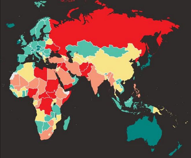 Αυτές είναι οι ασφαλέστερες χώρες του κόσμου – Η θέση της Ελλάδας