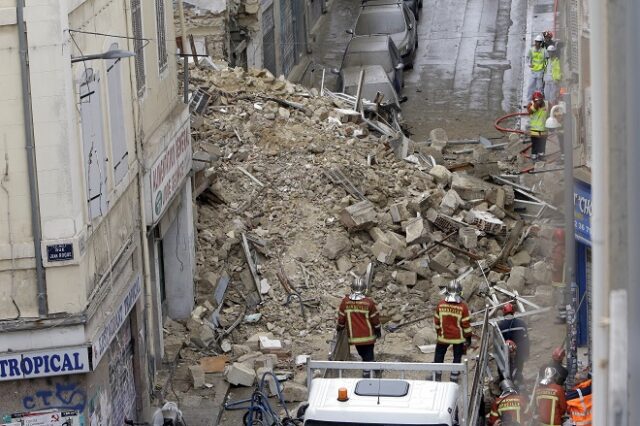 Γαλλία: Επτά αγνοούμενοι μετά την κατάρρευση δύο κτιρίων στη Μασσαλία