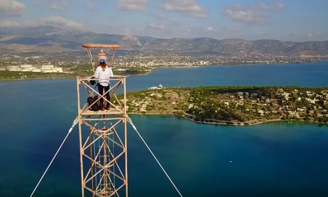 Κωνσταντίνος Οροκλός: Κόβει την ανάσα με ένα ριψοκίνδυνο άλμα