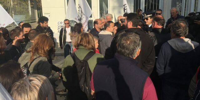 “Βγάλτε έξω την καθαρίστρια”: Το συνδικάτο ΟΤΑ έξω από το υπουργείο Δικαιοσύνης