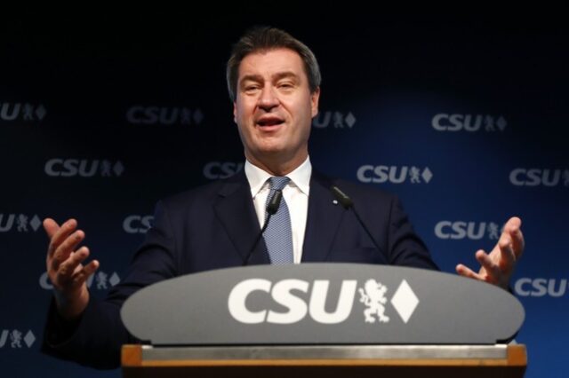 Γερμανία: Υποψήφιος για την ηγεσία του CSU ο πρωθυπουργός της Βαυαρίας