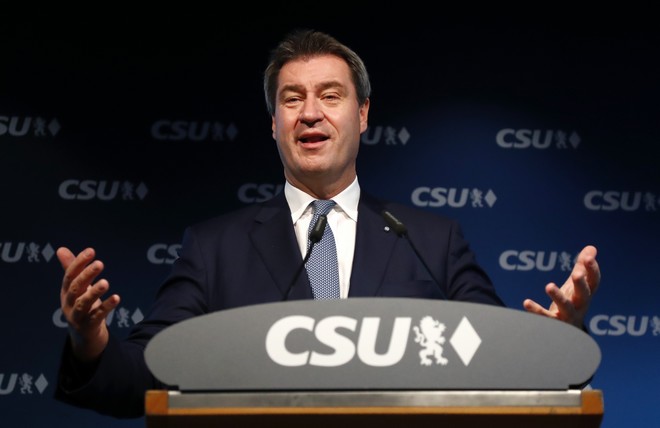 Γερμανία: Υποψήφιος για την ηγεσία του CSU ο πρωθυπουργός της Βαυαρίας