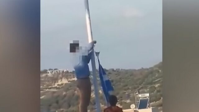 Fake News το κατέβασμα και κλέψιμο σημαίας από “Αλβανούς” στην Κρήτη