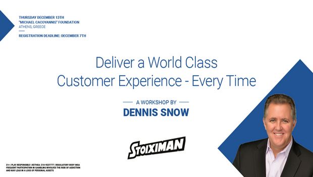 Stoiximan Presents: “Deliver a World Class Customer Experience – Every Time”