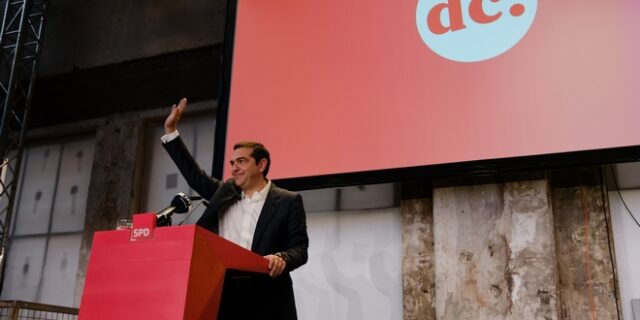 Θερμή υποδοχή Τσίπρα στο συνέδριο του SPD