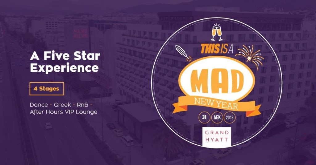 THIS IS A MAD NEW YEAR: A Five Star Experience New Year’s Eve