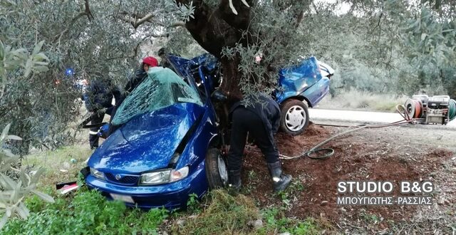 Δυστύχημα με οικογένεια στην Αργολίδα – Νεκρός ο πατέρας, στο νοσοκομείο μάνα και παιδί