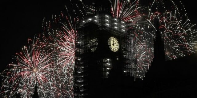Το Big Ben θα χτυπήσει τα μεσάνυχτα της Πρωτοχρονιάς