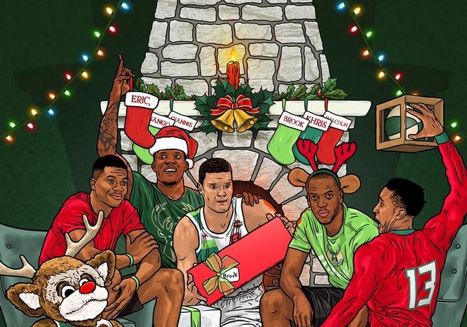 Στα ελληνικά ευχήθηκαν οι Μιλγουόκι Μπακς