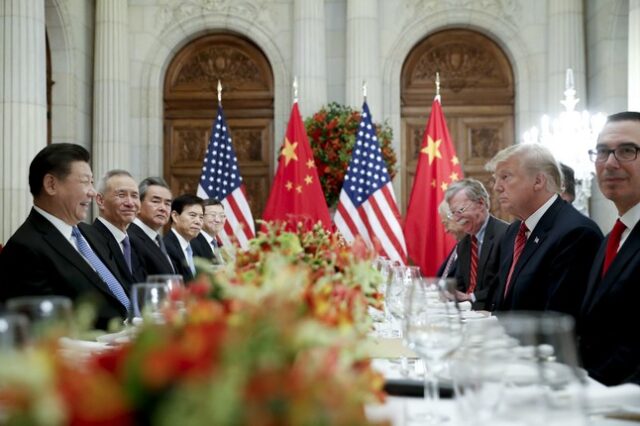 Εμπορικός πόλεμος: ΗΠΑ και Κίνα κήρυξαν 90ήμερη εκεχειρία