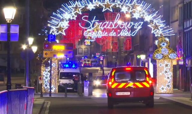 Στρασβούργο: Πυροβολισμοί κοντά σε χριστουγεννιάτικη αγορά – Νεκροί και τραυματίες