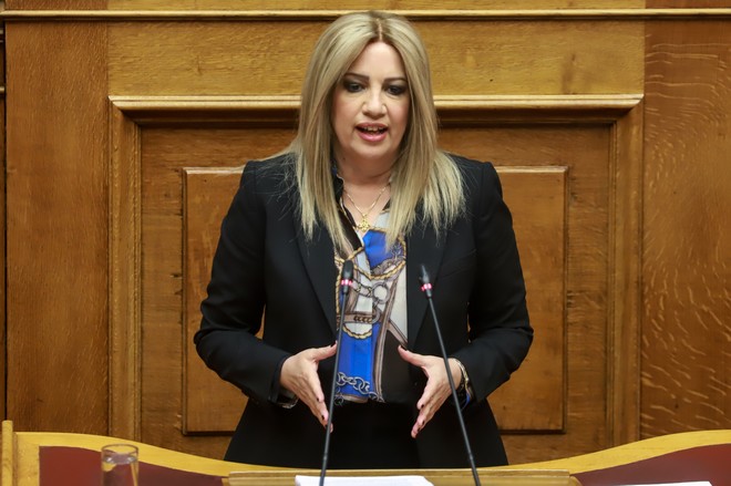 Γεννηματά: Η πολιτική των ΣΥΡΙΖΑ-ΑΝΕΛ είναι εισιτήριο σε ένα νέο αδιέξοδο