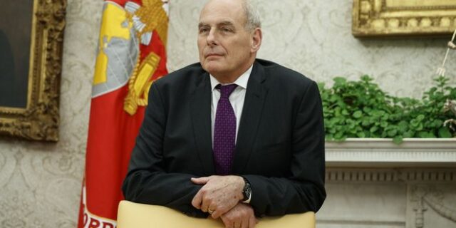 Ο Τραμπ ανακοίνωσε την απομάκρυνση του Τζον Κέλι από τον Λευκό Οίκο