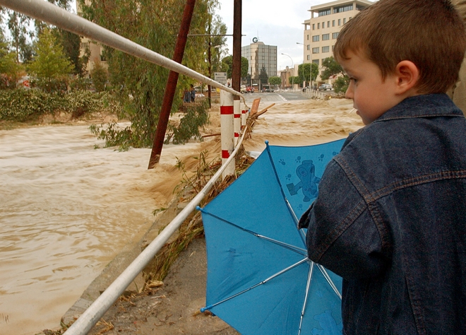 Κύπρος: Πλημμύρισε η Βουλή από καταρρακτώδεις βροχές