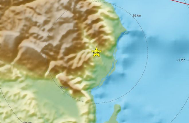 Σεισμός 5,8 Ρίχτερ στην Ινδονησία