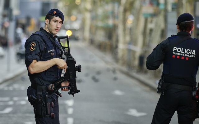 Σε συναγερμό η Βαρκελώνη έπειτα από προειδοποίηση για κίνδυνο τρομοκρατικής επίθεσης