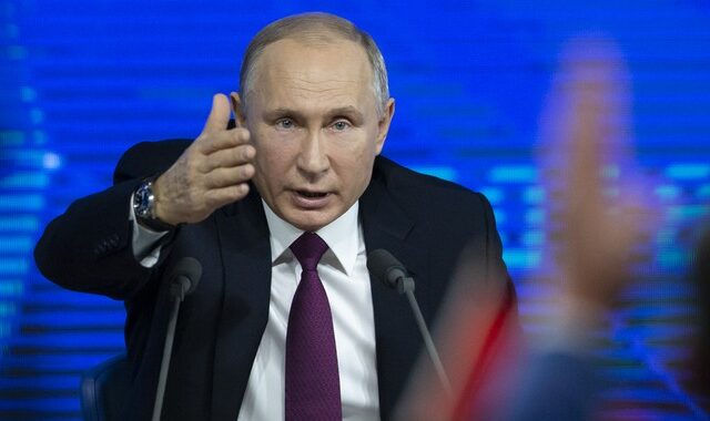 Πούτιν: ”Το βασικό κίνητρο του Βαρθολομαίου είναι τα χρήματα”