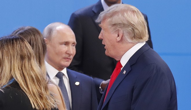 Πούτιν και Τραμπ είχαν μια σύντομη συνάντηση στο περιθώριο της Συνόδου της G20