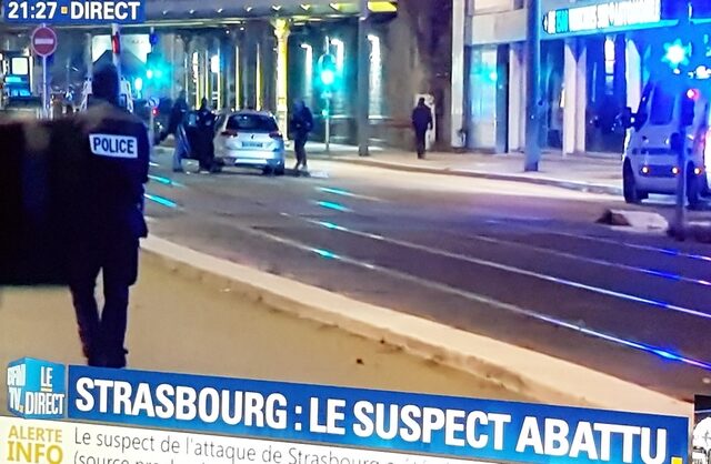 Στρασβούργο-Νεκρός ο δράστης της τρομοκρατικής επίθεσης