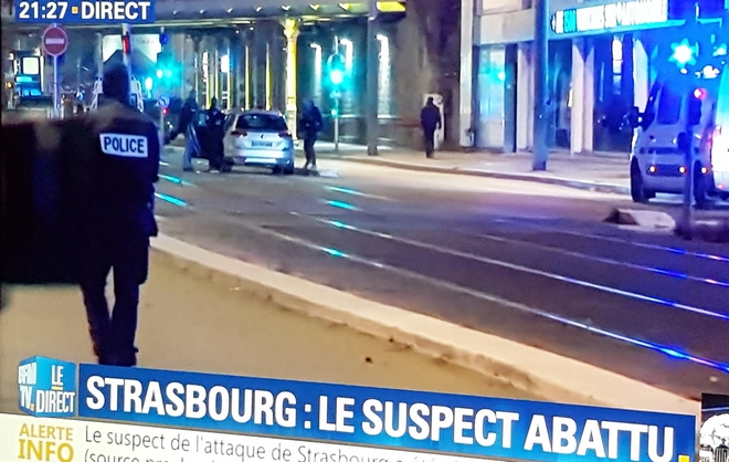 Στρασβούργο-Νεκρός ο δράστης της τρομοκρατικής επίθεσης