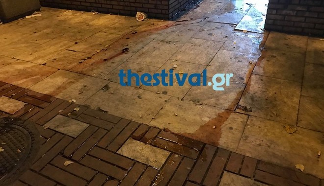 Θεσσαλονίκη: Αιματηρή συμπλοκή με έναν σοβαρά τραυματία