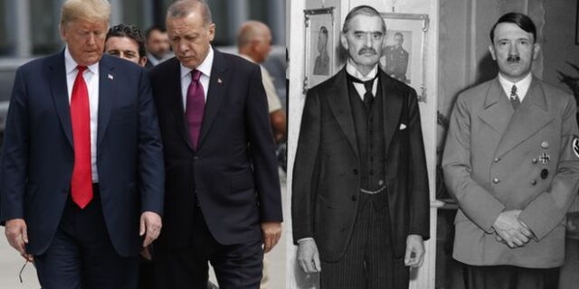 “Ο Τραμπ κάνει με τον Ερντογάν το ίδιο λάθος που έκανε ο Τσάμπερλεϊν με τον Χίτλερ”