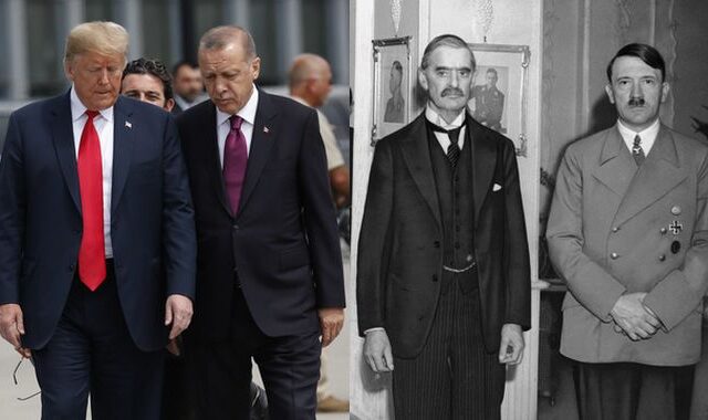 “Ο Τραμπ κάνει με τον Ερντογάν το ίδιο λάθος που έκανε ο Τσάμπερλεϊν με τον Χίτλερ”