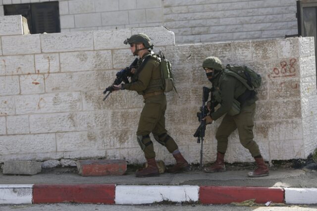 Ισραήλ: Ισραηλινοί στρατιώτες σκότωσαν δύο Παλαιστίνιους στη Δυτική Όχθη – Ανάμεσά τους ένας έφηβος