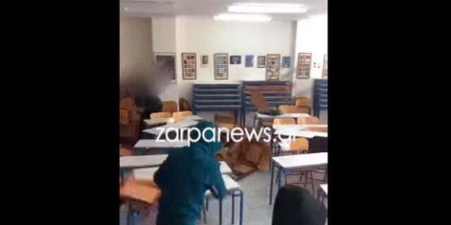 Απίστευτοι βανδαλισμοί στα Χανιά: Μαθητές τα έσπασαν σε σχολική τάξη