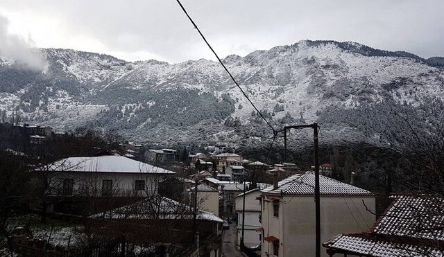 Χιόνια και κρύο και σήμερα – Πότε θα φτιάξει ο καιρός