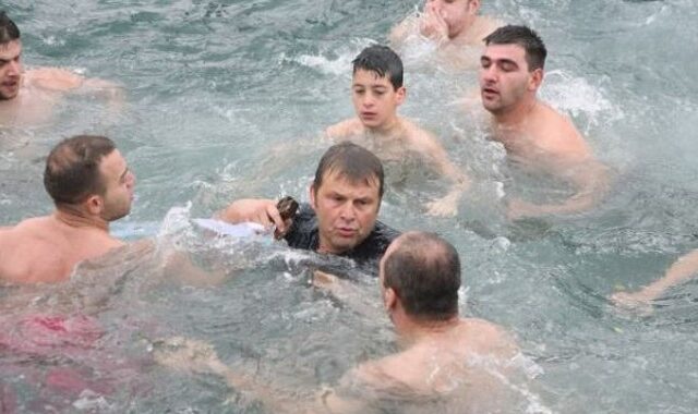 Ο Γκλέτσος ετοιμάζεται να βουτήξει και φέτος για τον Σταυρό στα Θεοφάνεια