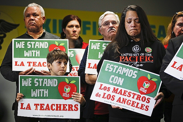 Σε απεργία οι δάσκαλοι στο Λος Αντζελες μετά από 30 χρόνια