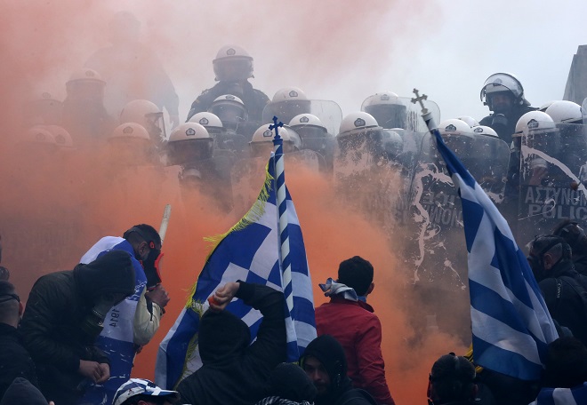 Συλλαλητήριο για το Μακεδονικό: Πρώτος απολογισμός με 10 τραυματίες αστυνομικούς
