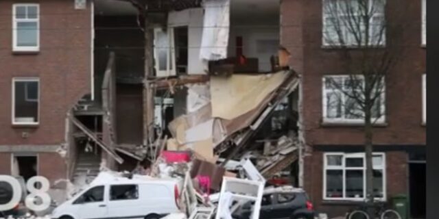 Ολλανδία: Τουλάχιστον ένα κτίριο κατέρρευσε μετά από ισχυρή έκρηξη στη Χάγη