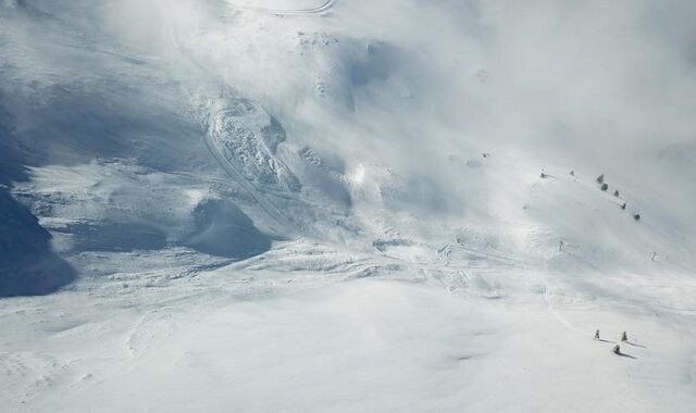 Χιονοστιβάδα 1 εκατ. τόνων “κατάπιε” πίστα στο Χιονοδρομικό Καλαβρύτων