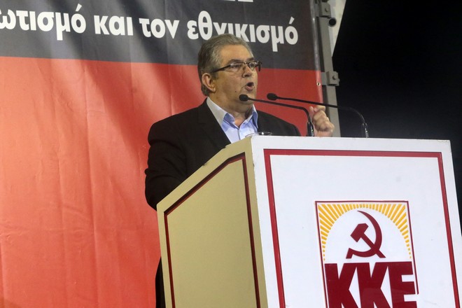 Κουτσούμπας: Η κυβέρνηση δένει όλο και πιο σφιχτά τη χώρα στο άρμα του ΝΑΤΟ