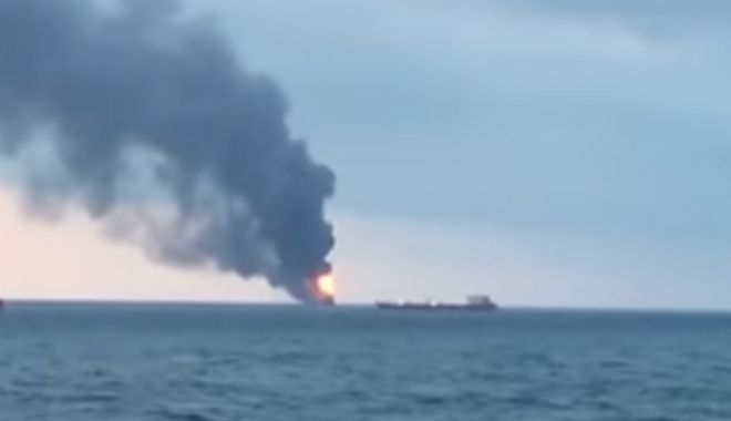 Κριμαία: Φωτιά σε πλοία στο Κερτς – Τουλάχιστον 14 νεκροί