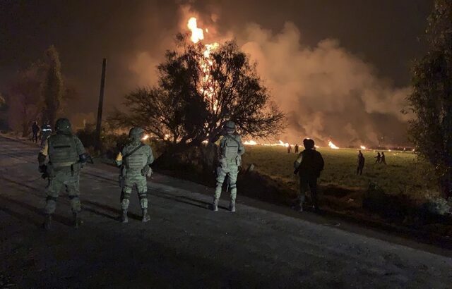 Μεξικό-φωτιά σε πετρελαιαγωγό: Στους 66 οι νεκροί, σύμφωνα με νεότερο απολογισμό