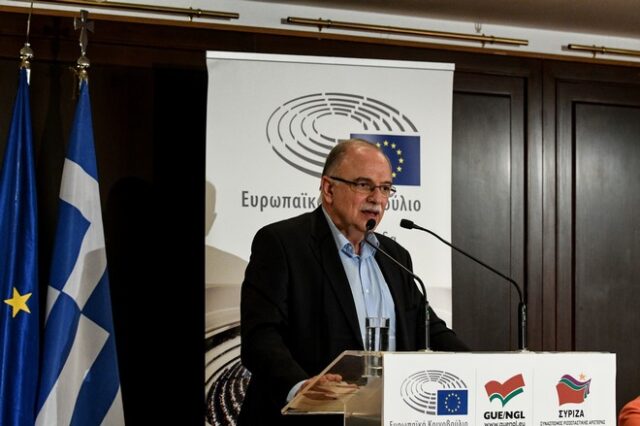 Παπαδημούλης: Αναγκαία μια πλατιά προοδευτική συμμαχία και στην Ελλάδα και στην Ευρώπη