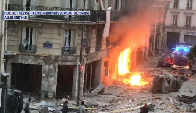 Ισχυρή έκρηξη στο Παρίσι – Τουλάχιστον είκοσι τραυματίες