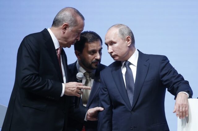 Νέα συνάντηση Πούτιν – Ερντογάν μέσα στον Ιανουάριο