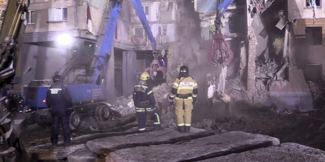 Ρωσία: Στους 39 οι νεκροί από την κατάρρευση πολυκατοικίας