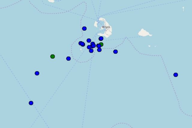 Σεισμός στη Σαντορίνη