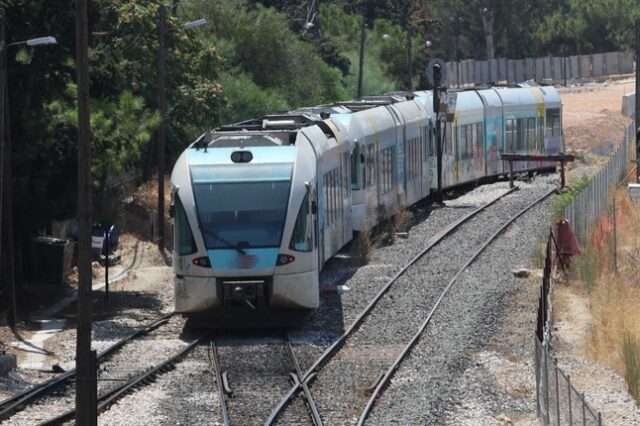 Αναστολή δρομολογίων τρένων λόγω της συνεχιζόμενης κακοκαιρίας
